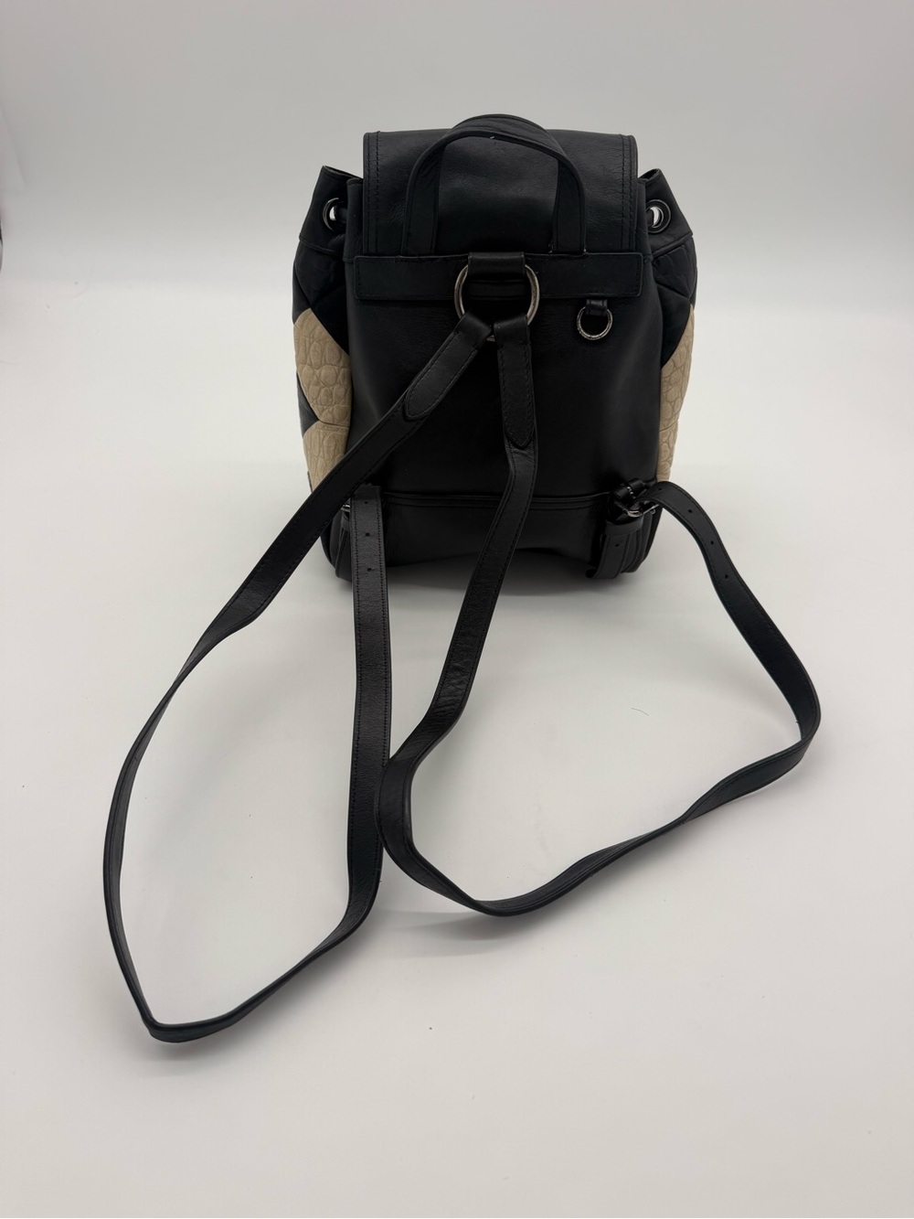 Coach Patchwork Leather Backpack - Picture 5 of 12